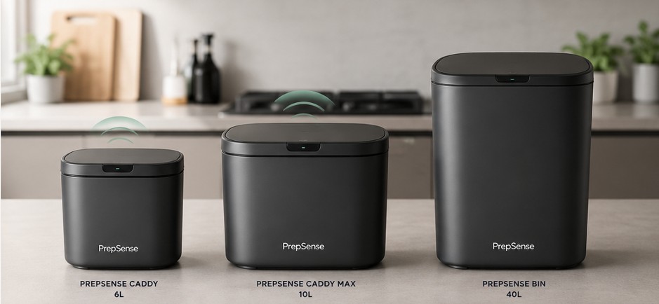 PrepSense Caddy, Caddy Max and Bin